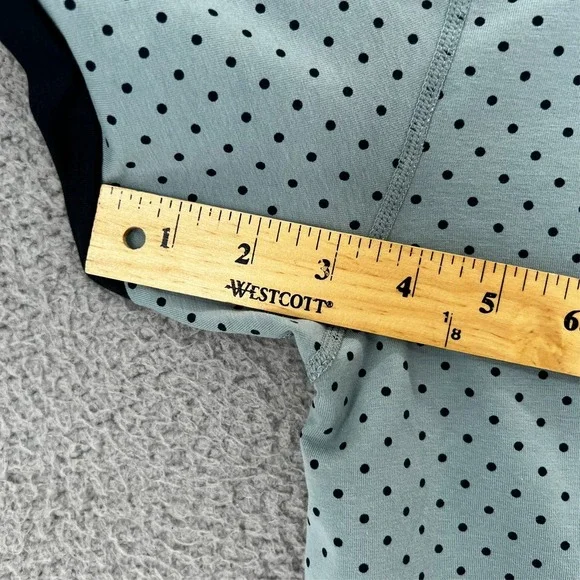 BYLT Polo Shirt Mens Size 2XL Gray Polka Dot Golf Casual Short Sleeve Stretch - Picture 11 of 16